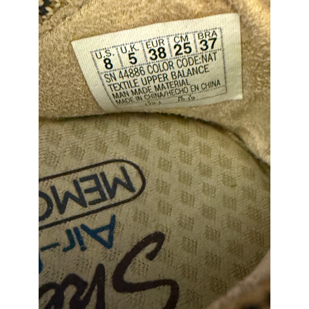 Skechers Air Colled Memory Foam Knit Ballet Flats Cheetah Print Size 8 - Picture 8 of 8